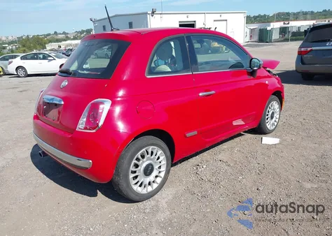 2012 Fiat 500 Pop from USA, damaged, VIN 3C3CFFAR7CT310461